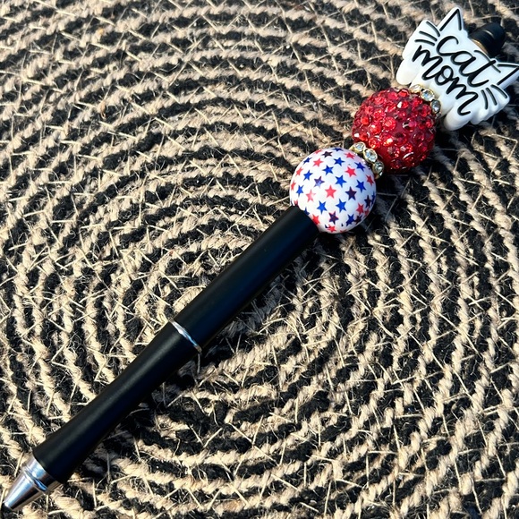 Cat Mom Beaded Pen - Picture 1 of 1